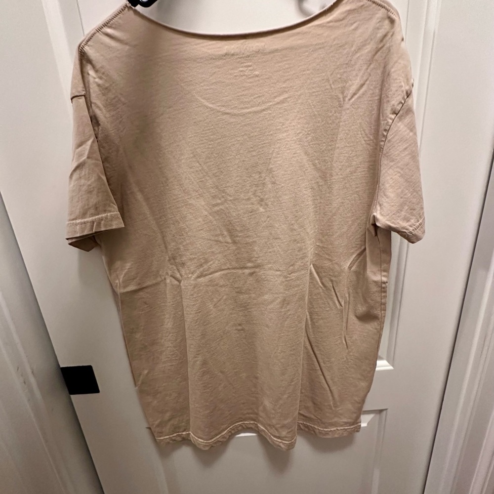 YoungLA Beige Cotton T-Shirt - Picture 5 of 5